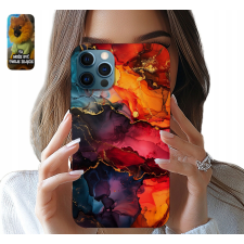 TOK ALMA IPHONE 13 PRO MAX - ELEGÁNS MÁRVÁNY KŐMINTÁK + FÓLIA tok és táska