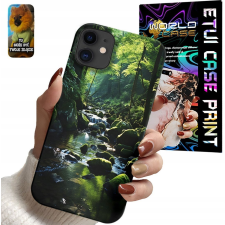 TOK APPLE IPHONE 12 - GYÖNYÖRŰ KILÁTÁS TERMÉSZET PATAK + ÜVEG tok és táska