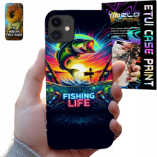  TOK APPLE IPHONE 12 MINI HALÁSZAT ÉLET WEDKOWANIE HAL RAJONGÓ tok és táska