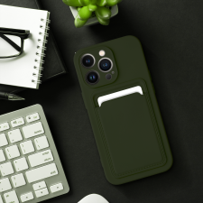 Tok kártyatartóval XIAOMI Redmi 12C zöld tok és táska