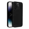 TokShop Apple iPhone 16 Pro Max, Műanyag hátlap védőtok, légáteresztő, lyukacsos minta, Breezy, fekete