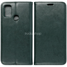 TokShop Google Pixel 8, Oldalra nyíló tok, stand, Magnet Book, sötétzöld tok és táska