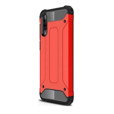 TokShop Huawei Mate 30 Lite, Műanyag hátlap védőtok, Defender, fémhatású, piros tok és táska