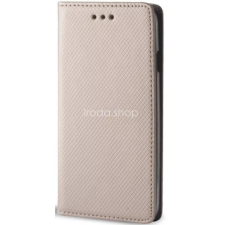 TokShop Oppo A98, Oldalra nyíló tok, stand, Smart Magnet, arany tok és táska