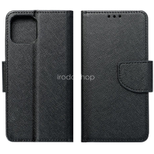 TokShop Oppo Reno4 Lite, Oldalra nyíló tok, stand, Fancy Book, fekete tok és táska