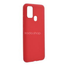 TokShop Samsung Galaxy M31 SM-M315F, Szilikon tok, piros tok és táska