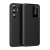 TokShop Samsung Galaxy S22 Ultra 5G SM-S908, Oldalra nyíló tok, hívás mutatóval, kártyatartóval, Smart View Cover, fekete (RS166903)