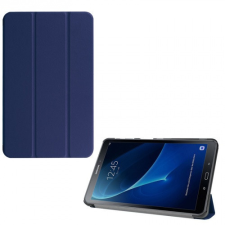 TokShop Samsung Galaxy Tab A 10.1 (2016) SM-T580 / T585, mappa tok, Trifold, sötétkék tablet tok