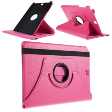 TokShop Samsung Galaxy Tab A 9.7 SM-T550 / T555, mappa tok, elforgatható (360°), rózsaszín tablet tok