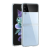 TokShop Samsung Galaxy Z Flip4 SM-F721B, Műanyag hátlap védőtok, átlátszó (RS140089)