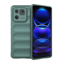 TokShop Xiaomi 13 Pro, Szilikon tok, közepesen ütésálló, 3D minta, sötétzöld tok és táska