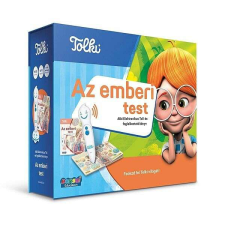 Tolki Interaktív foglalkoztató könyv szettben - Emberi test gyermek- és ifjúsági könyv