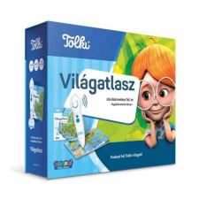 Tolki Interaktív foglalkoztató könyv szettben - Világatlasz gyermek- és ifjúsági könyv