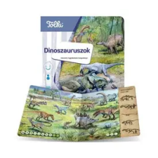  Tolki interaktív könyv - Dinoszauruszok gyermek- és ifjúsági könyv