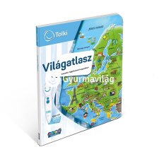 Tolki Tolki Interaktív foglalkoztató könyv - Világatlasz gyermek- és ifjúsági könyv