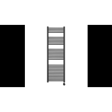  Tolla Electric 900 Watt elektromos törölközőszárítós radiátor (fekete / 500 mm) fűtőtest, radiátor