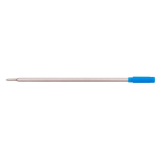 Tollbetét csavaros 0,8mm, fém ügyféltollhoz, írásszín kék tollbetét