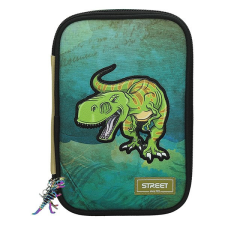Tolltartó STREET klapnis + tároló rekesszel Dinosaur tolltartó