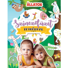 Tolnai-Szabó Anna - Színezőfüzet tetkókkal - Állatok gyermek- és ifjúsági könyv
