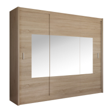  Tolóajtós szekrény, sonoma tölgy, 250x215, MADRYT bútor