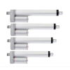  Tolómotor 100 mm löket 75 mm/s 100 N 10 kg terhelésig 24V ablaknyitó pozicionáló motor Lineáris aktuátor emelő szerkezet tolattyú