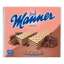 Töltött ostya MANNER csokoládés 75g csokoládé és édesség