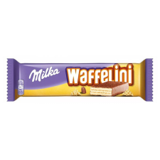 Töltött ostya MILKA Wafelini tejkrémes 31g csokoládé és édesség