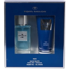 Tom Tailor est. 1962 Man Set, EDT 25ml + tusfürdő gél 75ml kozmetikai ajándékcsomag