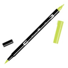 TOMBOW ABT Dual Brush Pen Kéthegyű filctoll - ABT-133 - chartreuse (1 db) filctoll, marker