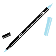 TOMBOW ABT Dual Brush Pen Kéthegyű filctoll - ABT-451 - sky blue (1 db) filctoll, marker