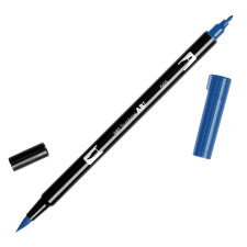 TOMBOW ABT Dual Brush Pen Kéthegyű filctoll - ABT-565 - deep blue (1 db) filctoll, marker