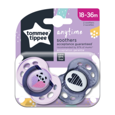 Tommee Tippee Anytime játszócumi 18-36 hó 2 db (lányos) cumi