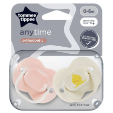  Tommee Tippee Anytime nyugtatócumi  0-6 hó 2 db  - kacsa cumi