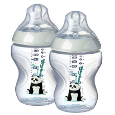 Tommee Tippee C2N 260 ml - rózsaszín, 2 db cumisüveg