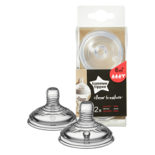 Tommee Tippee CTN cumisüveg cumi sűrű ételhez 2db M etetőcumi