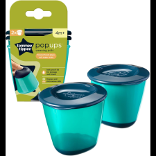 Tommee Tippee ételtartály szett, 2 db (5010415465023) tányér és evőeszköz
