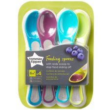 Tommee Tippee Explora etető kanál rövid nyelű (4db) tányér és evőeszköz