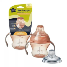 Tommee Tippee itatópohár - Nature Transition cup 150ml 4hó rózsaszín itatópohár