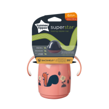 Tommee Tippee itatópohár - Superstar Training Sippee Cup csőrös 300ml 6hó rózsaszín itatópohár