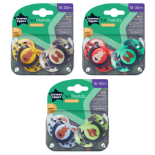 Tommee Tippee játszócumi CTN Fun 2 db 18-36 hó friends cumi