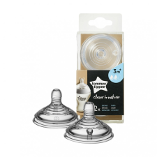 Tommee Tippee Közelebb a természeteshez etetőcumi, közepes folyású 3 hó+ (2 db) etetőcumi