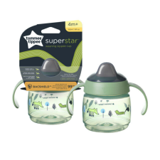 Tommee Tippee Superstar weaning sippee csőrös pohár, zöld, 190 ml babaétkészlet