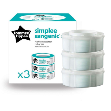 Tommee Tippee Tommee Tippee utántöltõ Sangenic Simplee 3 db-os pelenkatartó vödör