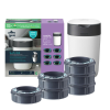 Tommee Tippee Twist &amp; Click ajándék pelenkacsomagoló vödör + utántöltő citrus 6db