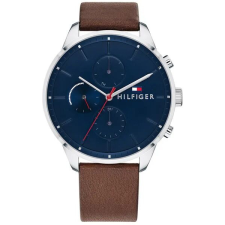  Tommy Hilfiger Chase 1791487 férfi karóra, bőr szíj, WR50 karóra