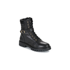 Tommy Hilfiger Csizmák Buckle Lace Up Boot Fekete 40