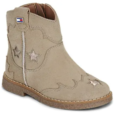 Tommy Hilfiger Csizmák EZRA Bézs 28
