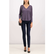 Tommy Hilfiger elegáns női nadrág 1M87647781 Dark Navy S INTL