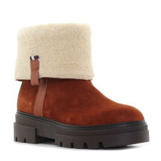 Tommy Hilfiger Faux Fur Suede barna női csizma Méret:41