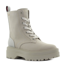 Tommy Hilfiger Flag bézs női bakancs Méret:41 női csizma, bakancs